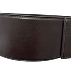 Bottega Veneta Belt Brown M Thick Waist 88 cm 85 Leather — view 4