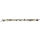Dior Ribbon Scarf Mitzah L'etoile White Multicolor Already Cleaned Star Pattern — view 2