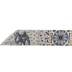 Dior Ribbon Scarf Mitzah L'etoile White Multicolor Already Cleaned Star Pattern — view 7