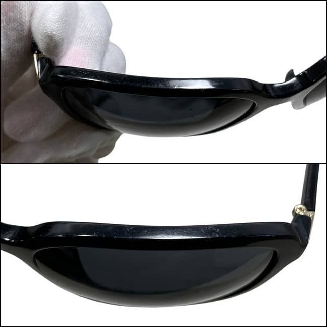 Prada Sunglasses Black Spr Side Logo Acetate Eyewear — view 5