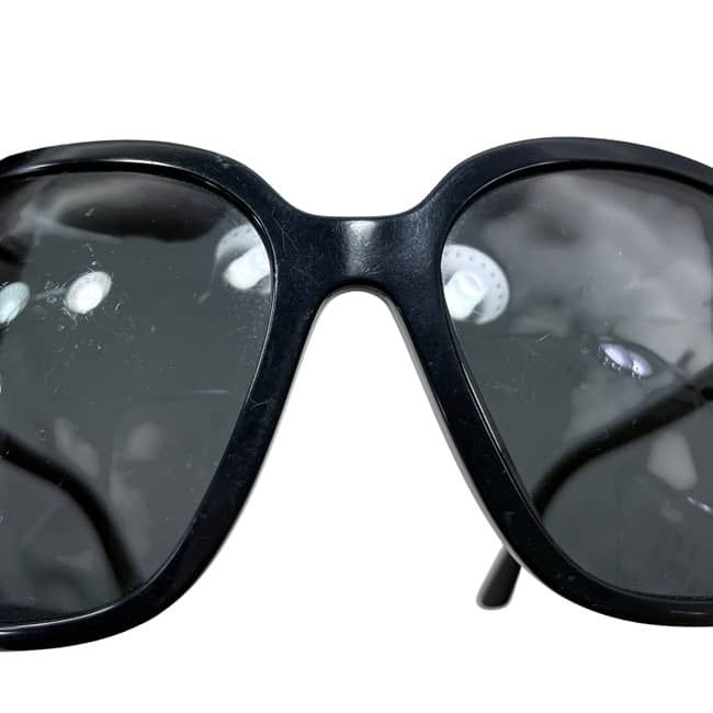 Prada Sunglasses Black Spr Side Logo Acetate Eyewear — view 9