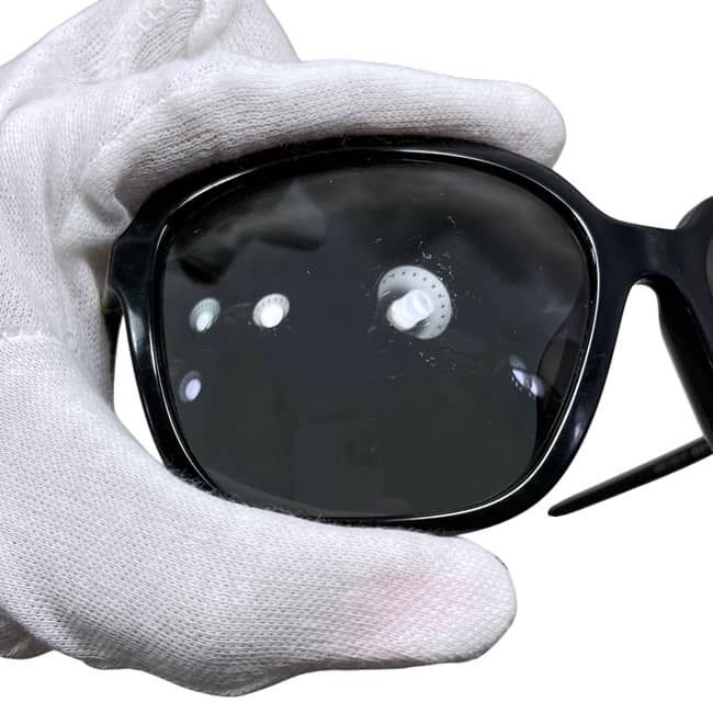 Prada Sunglasses Black Spr Side Logo Acetate Eyewear — view 7