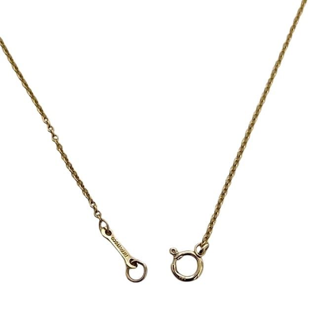 Tiffany & Co Necklace Kiss Yellow Gold YG Paloma Picasso Polished 750 18k — view 3