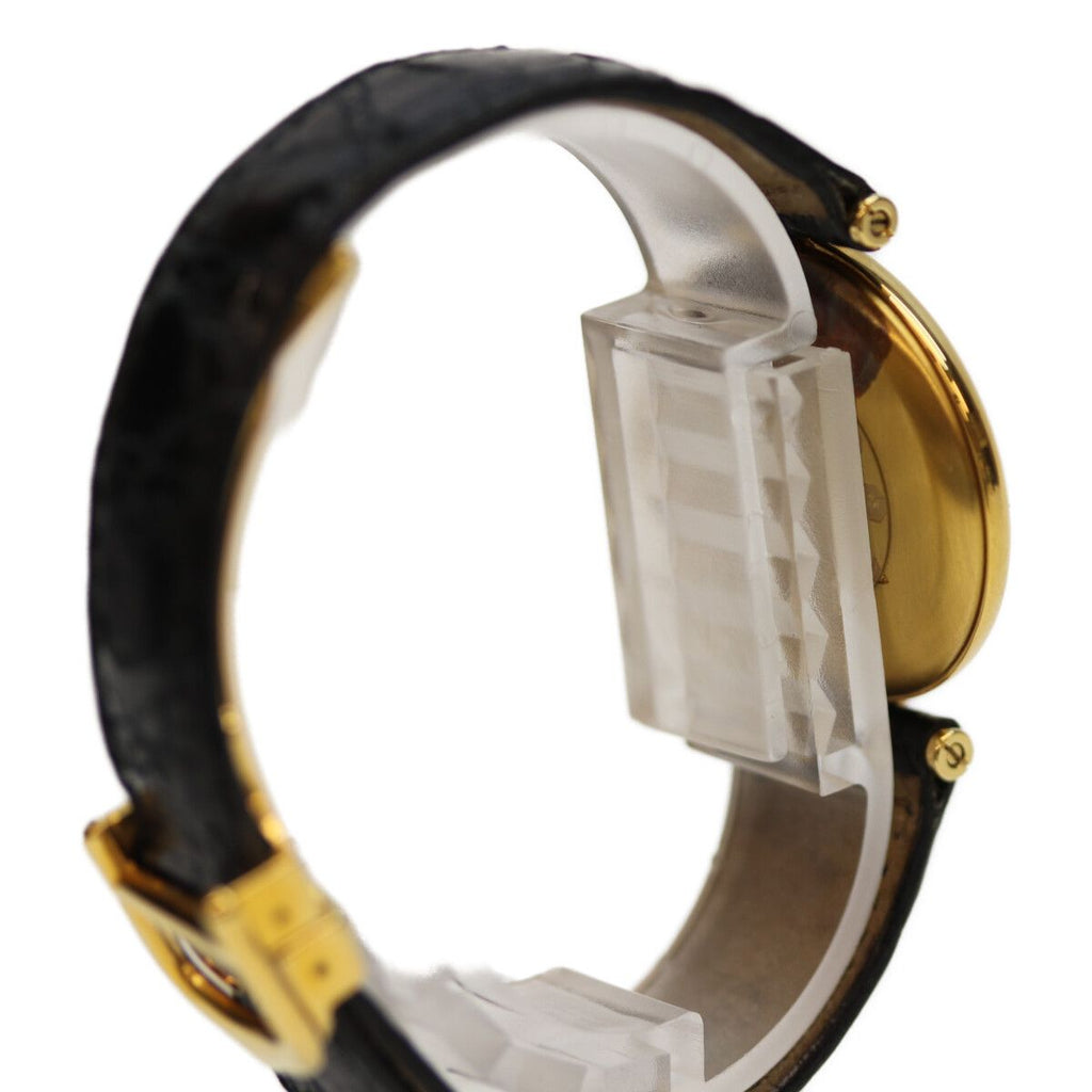 Cartier 925 Must Vand vermeil LM Black Dial Quartz — view 4