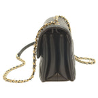 Chanel 24 Black Rum Gold Herevintage Flap Mini Quilted 18 — view 2