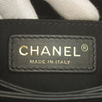 Chanel 24 Black Rum Gold Herevintage Flap Mini Quilted 18 — view 9