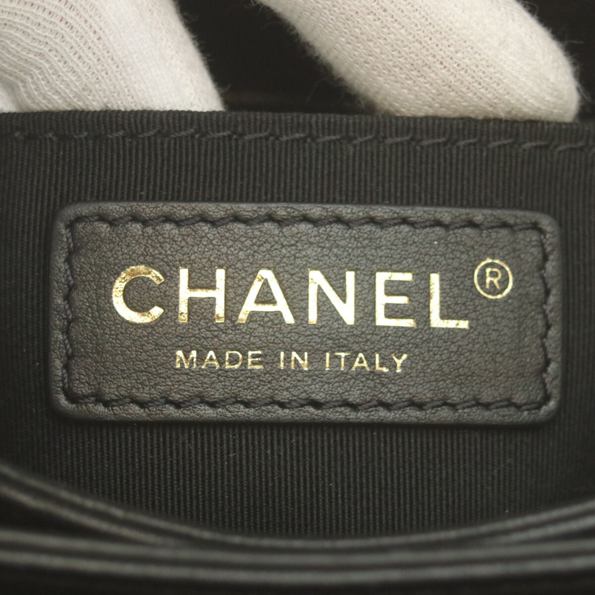 Chanel 24 Black Rum Gold Herevintage Flap Mini Quilted 18 — view 9