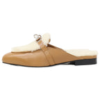 Hermes Leather Oz Kelly Mules — view 2