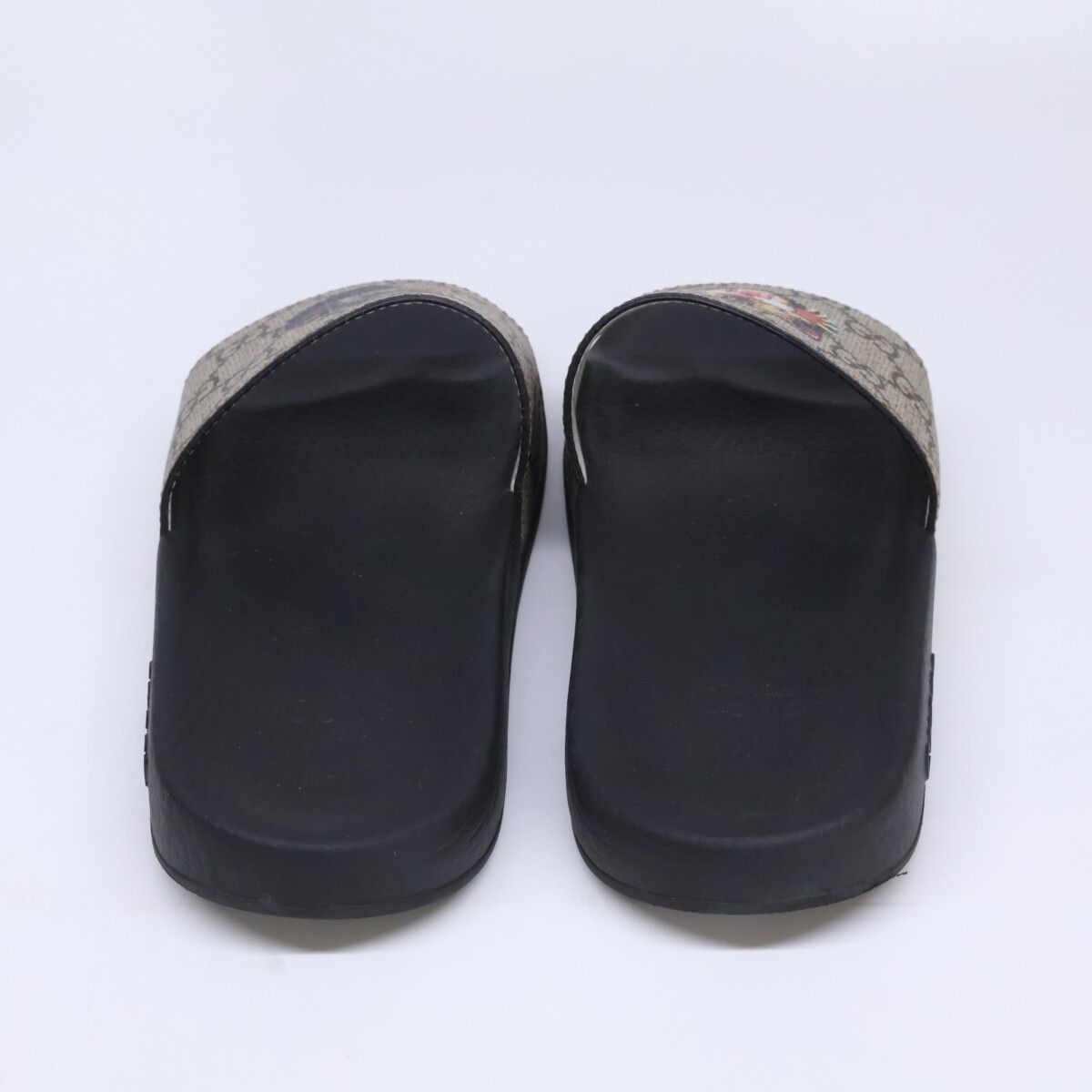 Gucci GG Supreme Angry Cat Slide Sandals — view 4