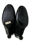 Chanel CC Logo Patent Toe Quilted Long Boots 36 1 2C — view 6