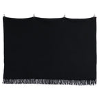 Hermes Cashmere 100 Logo Embroidery Fringe Large Scarf — view 2