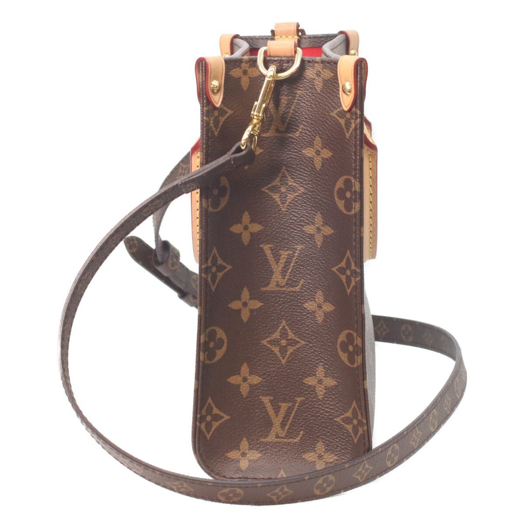 Louis Vuitton Monogram Sac Plat BB Tote — view 4