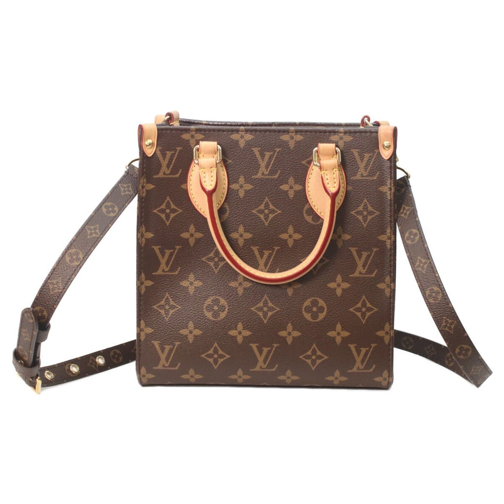 Louis Vuitton Monogram Sac Plat BB Tote — view 3
