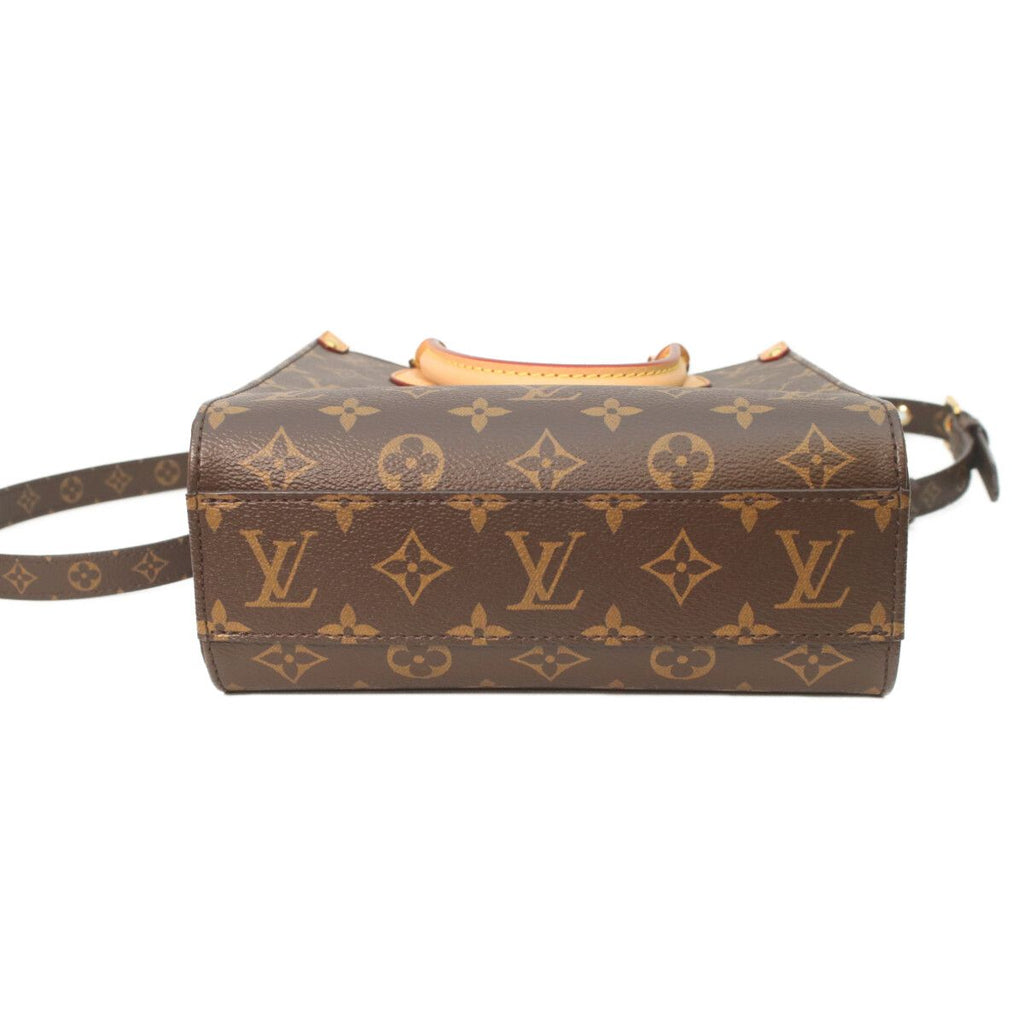 Louis Vuitton Monogram Sac Plat BB Tote — view 5