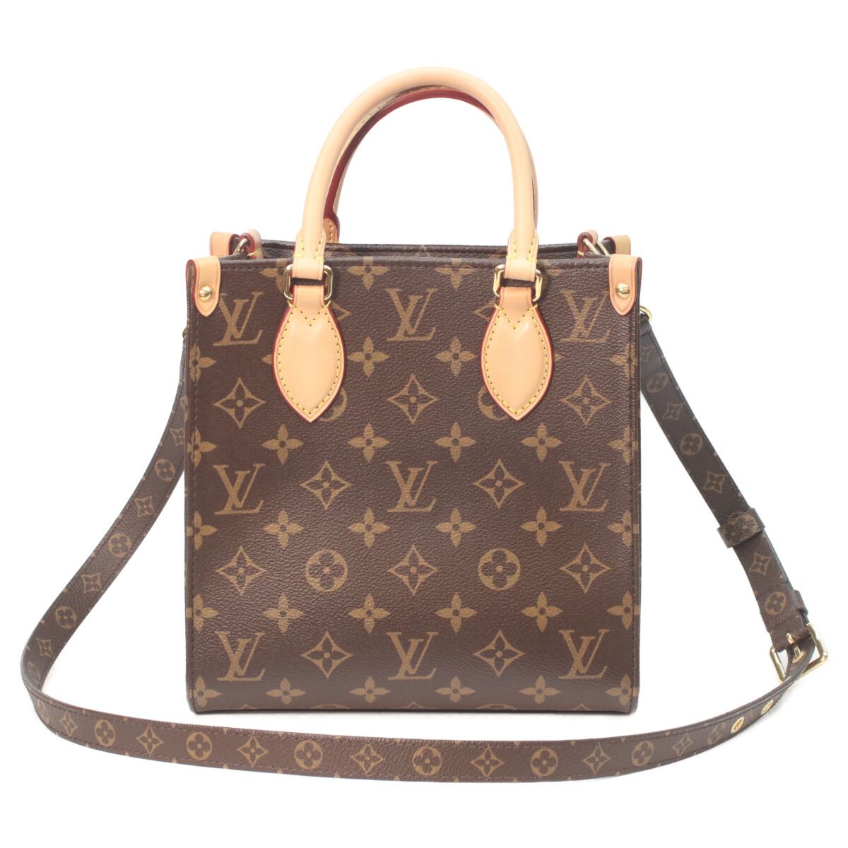 Louis Vuitton Monogram Sac Plat BB Tote