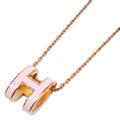 Hermes Pop Necklace Gray