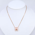 Hermes Pop Necklace Gray — view 9