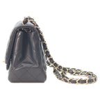 Chanel Black Rum Gold Mini Quilted 17 Shoulder — view 2
