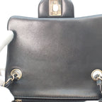 Chanel Black Rum Gold Mini Quilted 17 Shoulder — view 8