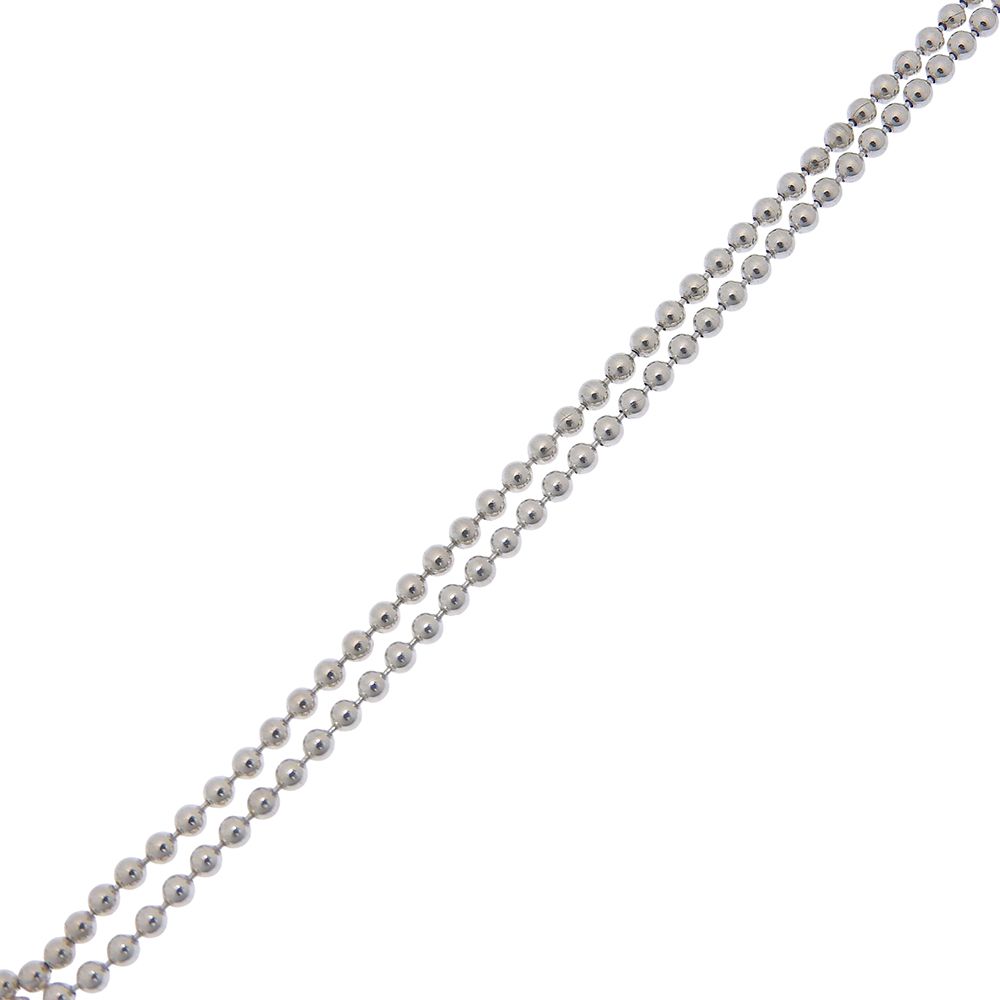 Gucci Ball Chain Necklace 925 Sterling Silver — view 4
