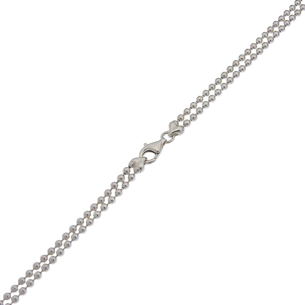 Gucci Ball Chain Necklace 925 Sterling Silver — view 5