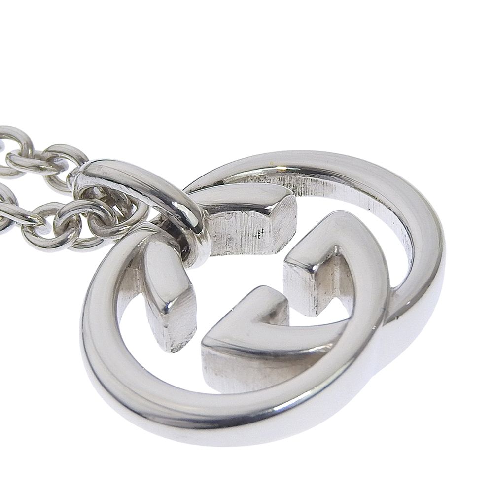 Gucci Interlocking 925 Sterling Silver Necklace — view 6