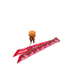 Hermes Twilly Rocabar Cover Scarf Pink Red Silk — view 6