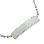 Gucci Ball Chain Choker Sterling 925 Silver Necklace