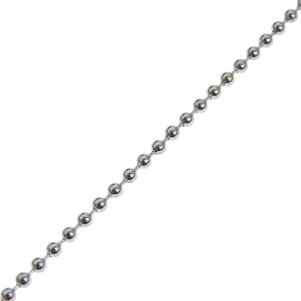 Gucci Ball Chain Choker Sterling 925 Silver Necklace — view 4