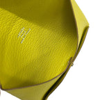 Hermes Business Card Holder Calvi Lime — view 4