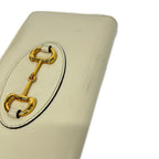Gucci Wallet Horsebit Ivory Zip Around Leather — view 8