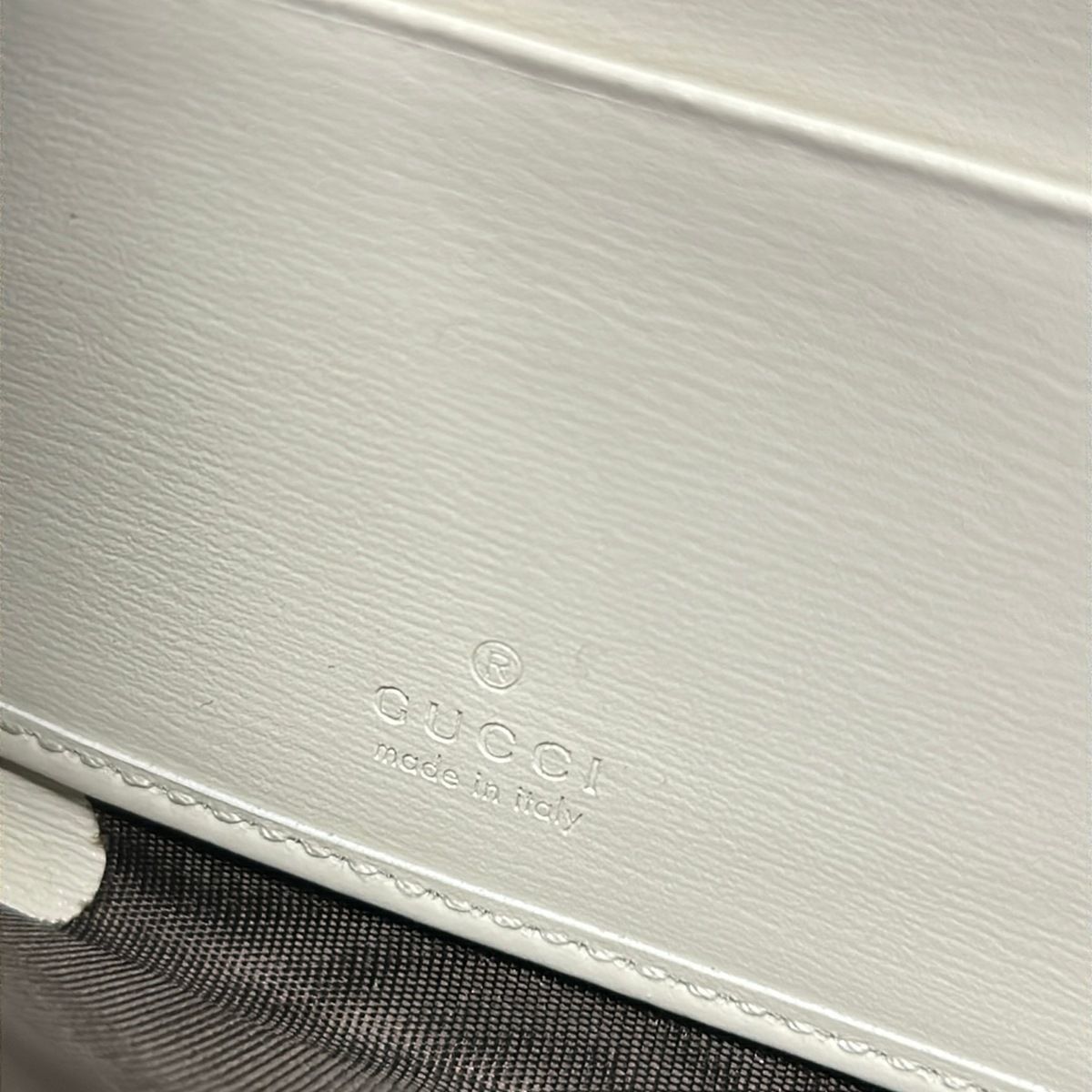 Gucci Wallet Horsebit Ivory Zip Around Leather — view 5