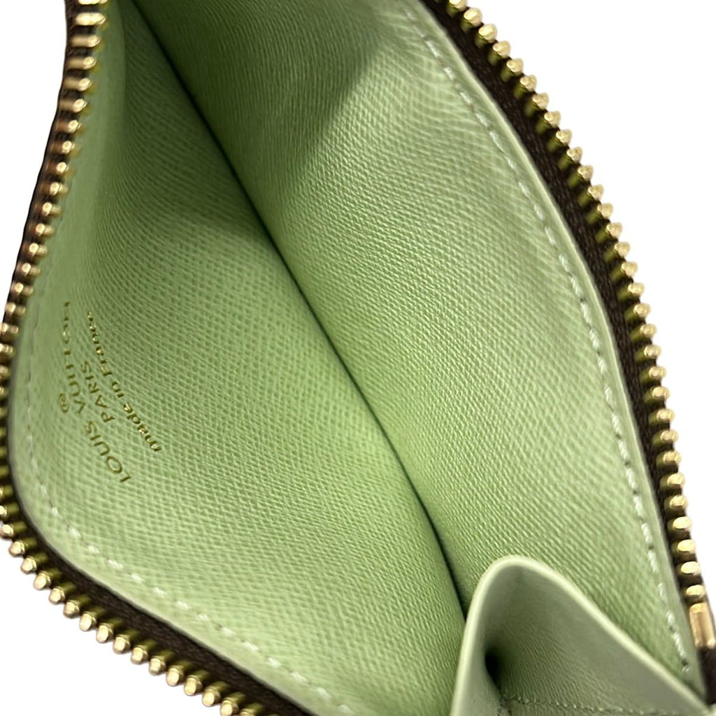 Louis Vuitton Coin Case Monogram Card Holder Romy Brown — view 3
