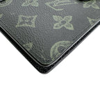 Louis Vuitton Monogram Bi Foldlong Wallet Portefeuille Brazza NM green — view 6