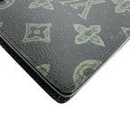 Louis Vuitton Monogram Bi Foldlong Wallet Portefeuille Brazza NM green — view 8