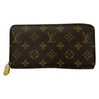 Louis Vuitton Wallet Monogram Zippy Rose Ballerine Leather Cowhide