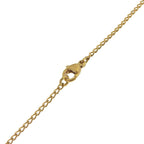 Chanel Jacket Motif CC Logo Gold Plated Black Necklace — view 5