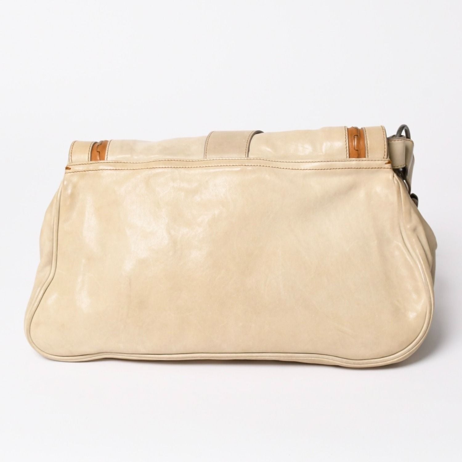 Dior Gaucho Saddle Bag Galliano Era Leather Beige — view 2