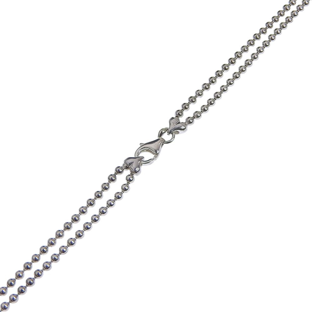 Gucci Ball Chain Necklace 925 Sterling Silver — view 5