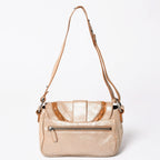 Dior Gaucho Shoulder Bag Galliano Era Beige Metallic Leather — view 2