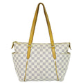 Louis Vuitton LV Totally PM Damier Azur Shoulder Bag Tote White Gray Second