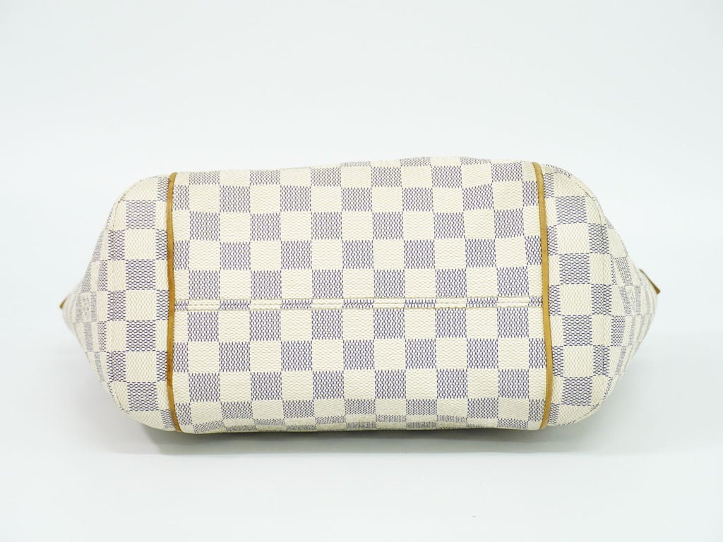 Louis Vuitton LV Totally PM Damier Azur Shoulder Bag Tote White Gray Second — view 3
