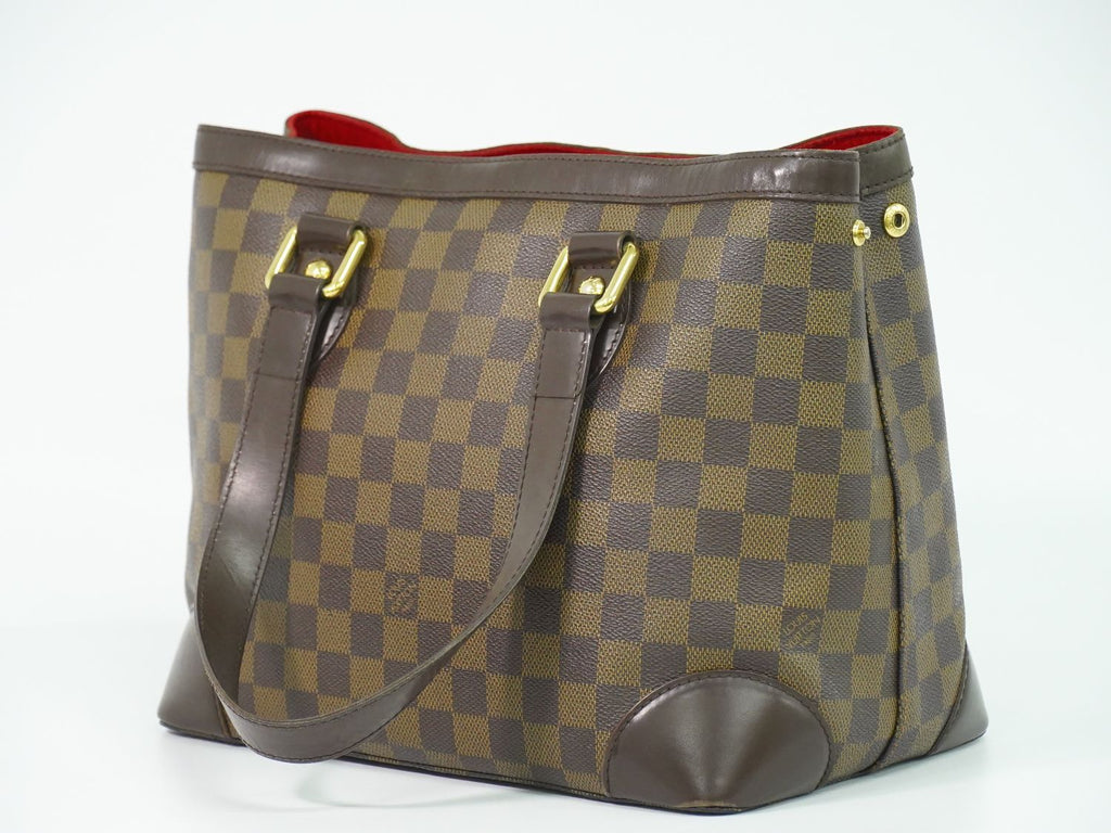 Louis Vuitton LV Hampstead PM Damier Ebene Tote Brown — view 2