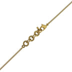 Dior Logo Gold Plated Necklace — view 5