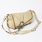 Dior Gaucho Saddle Shoulder Bag Galliano Era Leather Beige — view 3