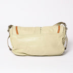 Dior Gaucho Saddle Shoulder Bag Galliano Era Leather Beige — view 2
