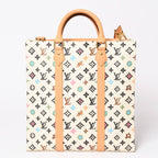 Louis Vuitton Monogram Craggy Sac Plat 2-Way Tote Bag Ivory Multicolor — view 2