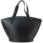 Louis Vuitton Handbag Saint Jacques Epi Leather Noir Black