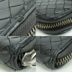 Bottega Veneta Wallet Intrecciato Leather Black Braided — view 5