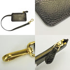 Prada Shoulder Bag Leather Blanc Gold Brown Daily — view 9